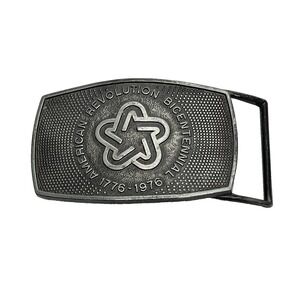 Vintage American Revolution Bicentennial 1776-1976 Commemorative Belt Buckle‎